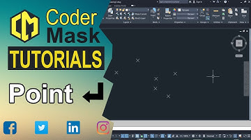 AutoCAD Tutorial [Part 12] - Point (Multiple Points) | How to use Point | Hindi