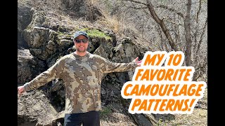 MY 10 FAVORITE CAMOUFLAGE PATTERNS RIGHT NOW! EVERYTHING CAMO.