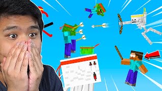 Reacting to ANIMATION vs MINECRAFT! (AVM Shorts EP 27 Monster School)