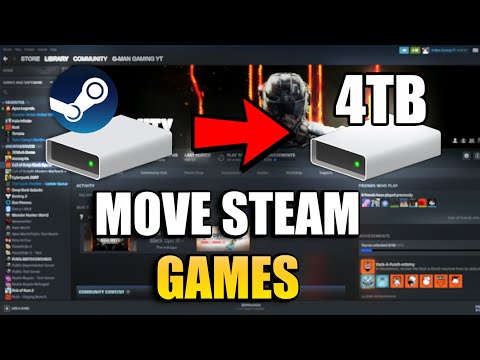 How To Move Steam Games to Another Hard Drive (2023 Tutorial)
