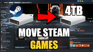 How To Move Steam Games to Another Hard Drive (2023 Tutorial) screenshot 5