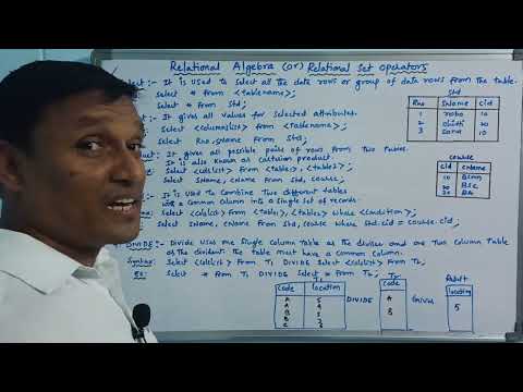 Relational Algebra |