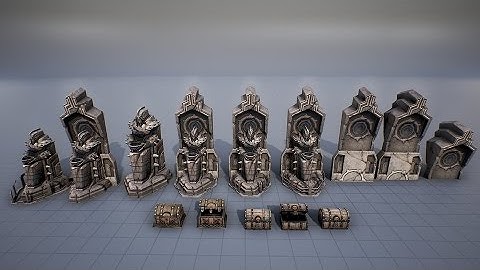 Unreal Engine 4 Infinity Blade Fire Lands Overview