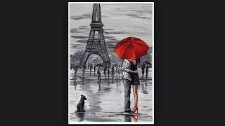 картинка: РИСУНОК НА 14 ФЕВРАЛЯ💘ВЛЮБЛЕННАЯ ПАРОЧКА В ПАРИЖЕ. КАК ПРОСТО НАРИСОВАТЬ ПАРИЖ И ЭЙФЕЛЕВУ БАШНЮ
