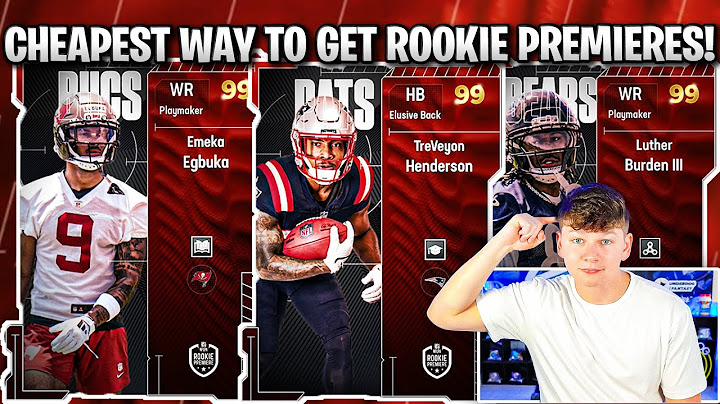 THE CHEAPEST WAY TO GET ROOKIE PREMIERES IN MADDEN 25 AND A METHOD TO TRY!