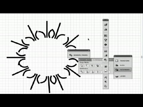 How to Draw Perfect Radials in Illustrator : Using Adobe Illustrator