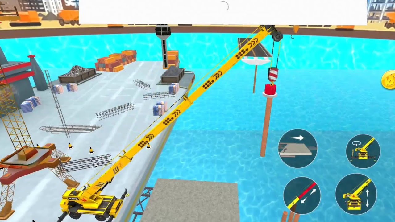 City construction, in the middle of the sea ,how to build a bridge ...