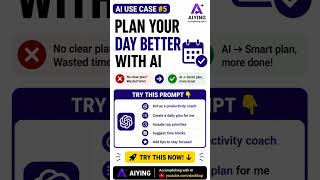 This Simple AI Prompt Changes Everything About Productivity #ai #productivity #shorts