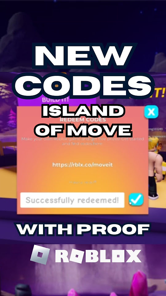 Don't Miss Out! Working Island Of Move Roblox Codes for June 2024 (With Proof) #roblox # ...