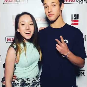 Meeting Cameron Dallas kissed me on the cheek magcon Minnesota