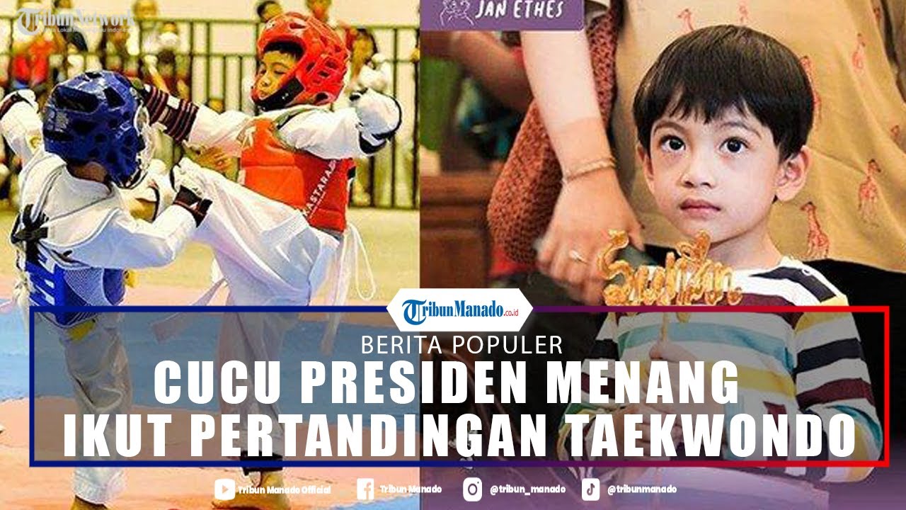 Momen Cucu Presiden Jokowi Jan Ethes Ikut Pertandingan Taekwondo Hingga 