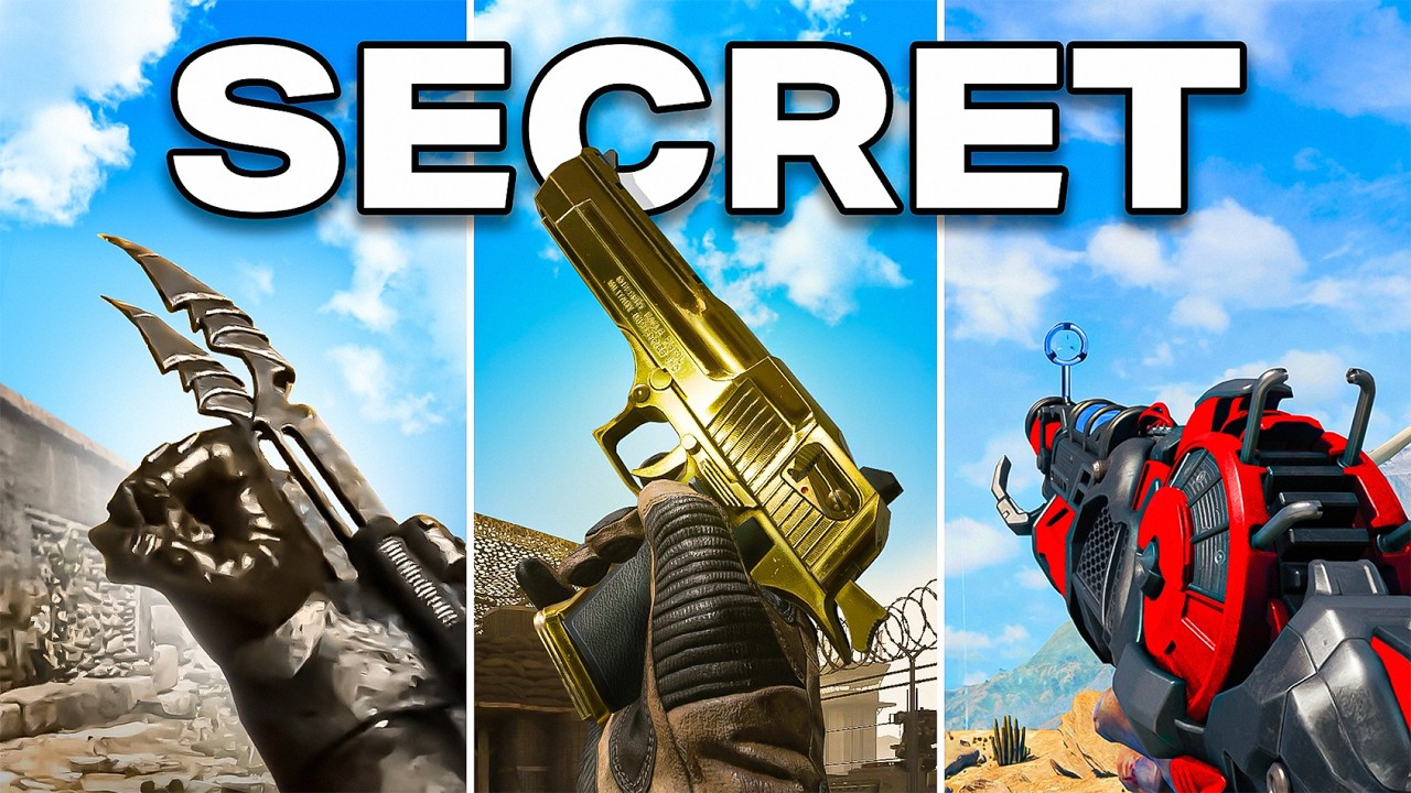 Using More SECRET Guns in Call of Duty