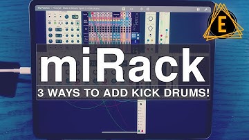 miRack - 3 Ways To Add Kick Drums - Beginner Friendly Tutorial!