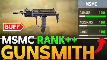 BEST MSMC GUNSMITH IN CALL OF DUTY MOBILE| COD MOBILE MSMC BROKEN RANK CLASS SETUP