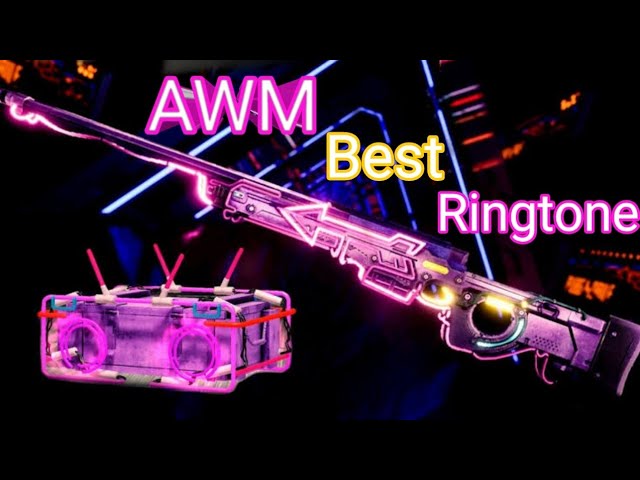 AWM Best Ringtone///Sniper Ringtones///AWM Notification tune