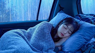 Rain Sounds for Sleep | Rain on Car Window | Car Rain Sounds & Deep Sleep