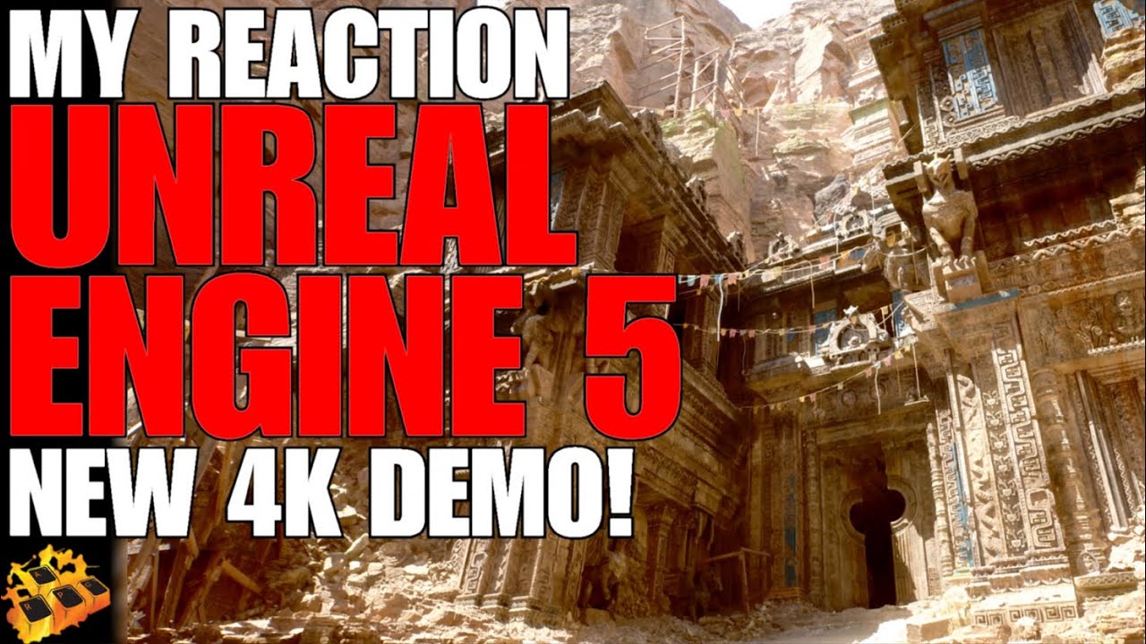 UNREAL ENGINE 5 REACTION!! FULL DEMO IN 4K!! THIS LOOKS INSANE!! - YouTube