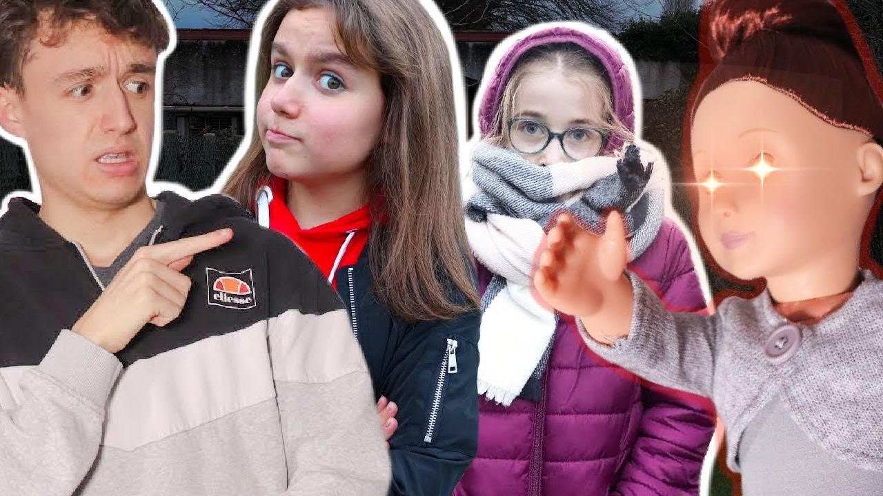 LA PETITE FILLE MYSTÉRIEUSE REVIENT ! ON ENQUÈTE ! [SKETCH]