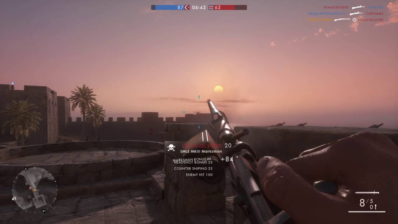 Best Sniper Gameplay (BF1) YouTube
