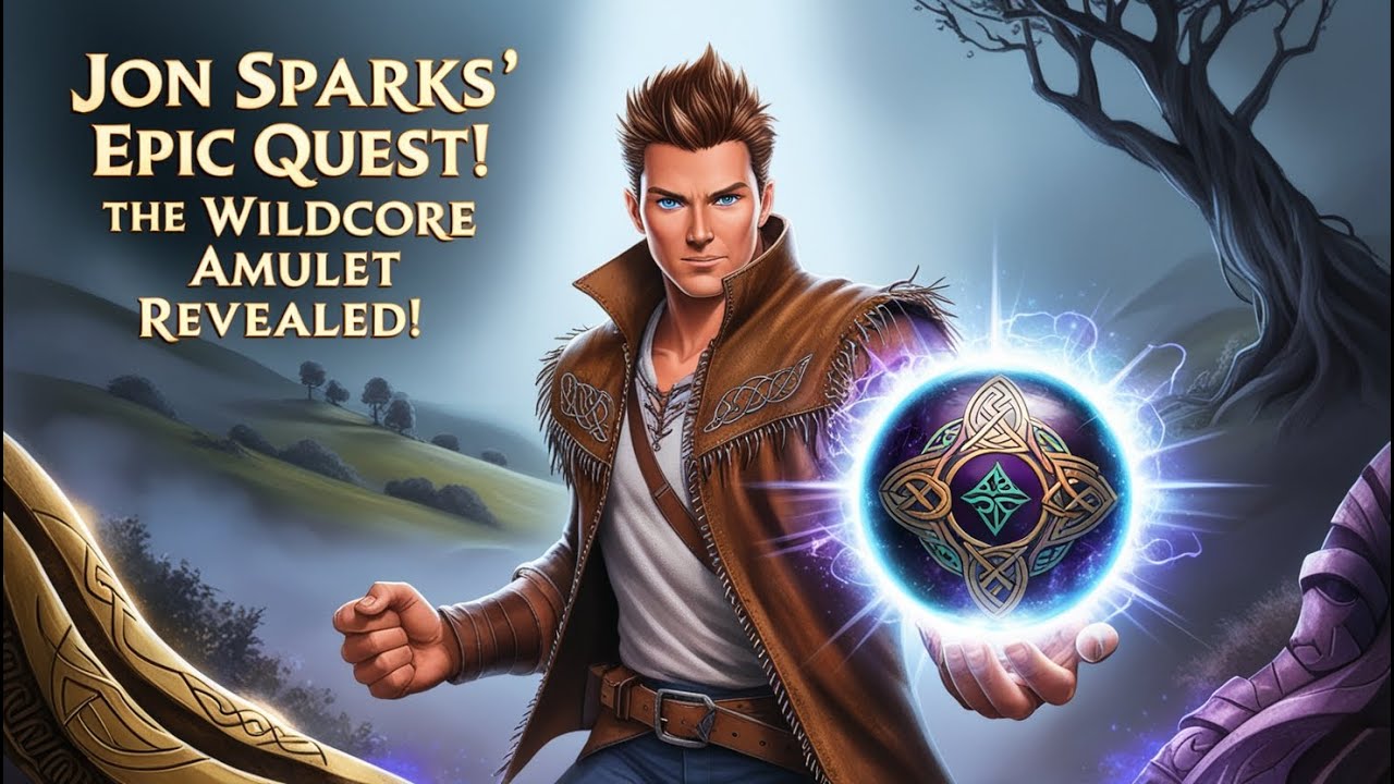 "Jon Sparks and the WildCore Amulet: An Epic Quest Begins! ⚡🗺️"