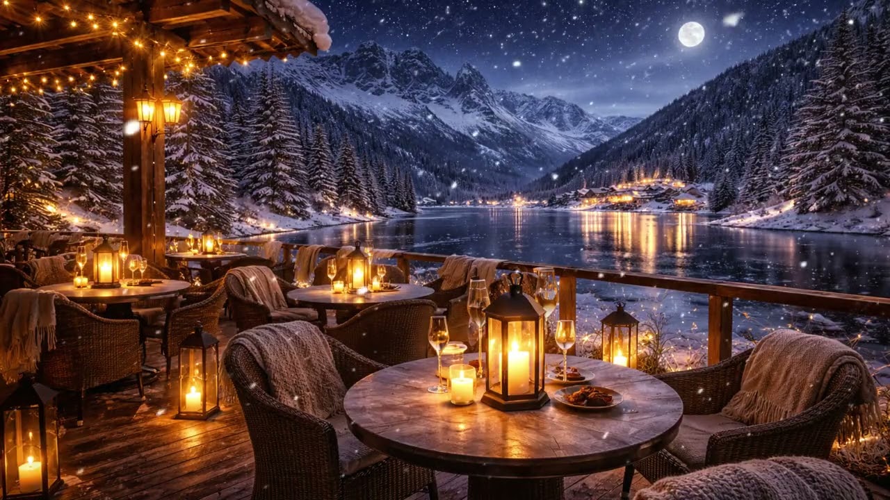 You Fell Asleep by the Fireplace ❄️ Cozy Mountain Cabin Bedroom Night