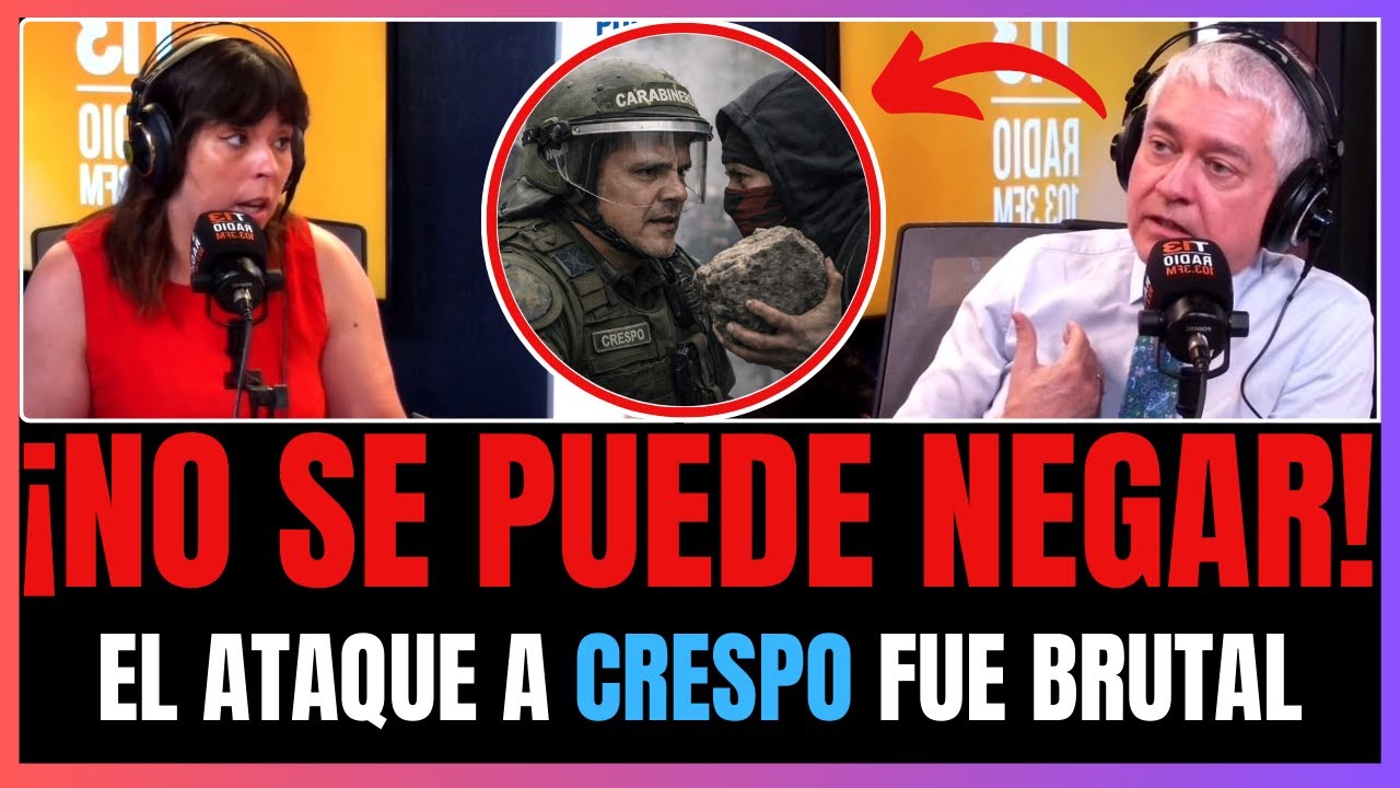 ¡ÉPICO! Iván Valenzuela hizo pebre a Constanza Martínez por criticar el fallo a favor de Crespo