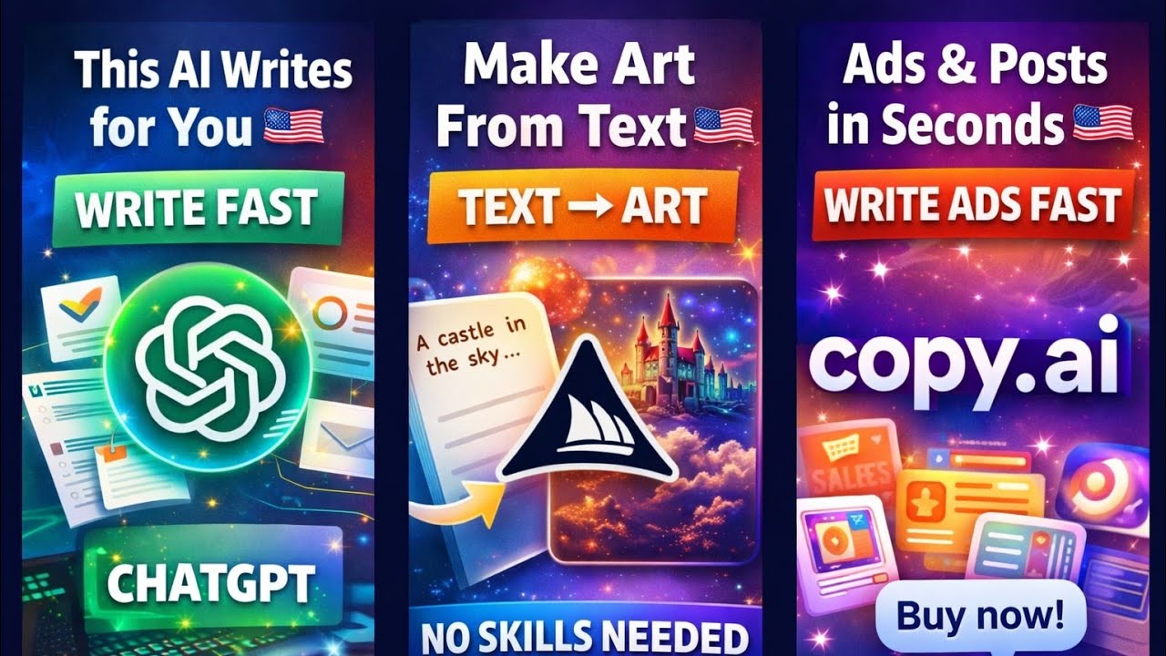 Make Art From Text Ads  🇺🇸 