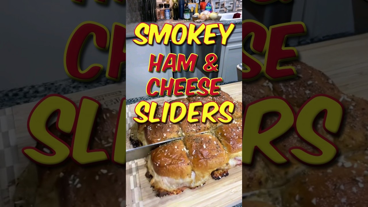 25-Minute Smokey Ham 'n Cheese Sliders!