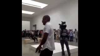 Jay Z Shooting Picasso Baby At The Pace Gallery In NYC!