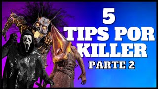 ¡5 TIPS y CONSEJOS para cada killer de Dead by Daylight! PARTE 2