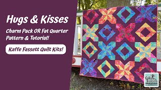 Charm Pack Pattern perfect for Kaffe!