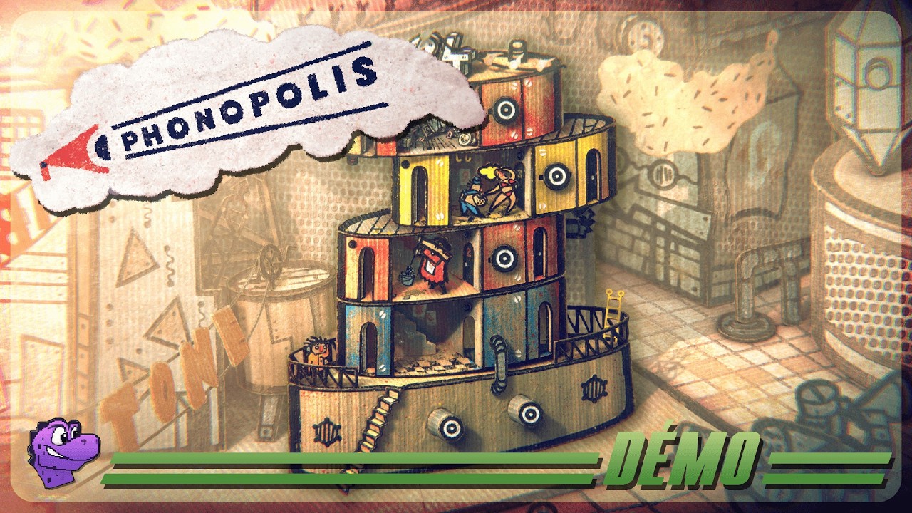 Phonopolis FULL DEMO Gameplay Walkthrough (Adventure Puzzle Game) by Amanita Design