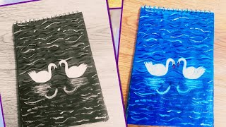 Paint to Elegant Swans on a Lake swan/Acrylic Painting For beginners 
