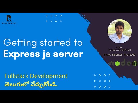 A detailed explanation of the Express js server