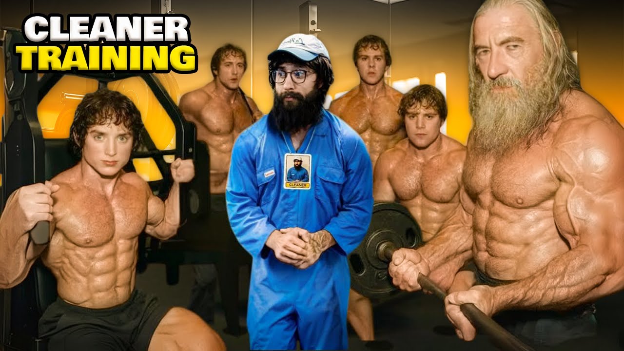 They Showed Off Their Egos… Until He Destroyed Them With a 32kg Mop! 💪🧹  Anatoly Gym Prank