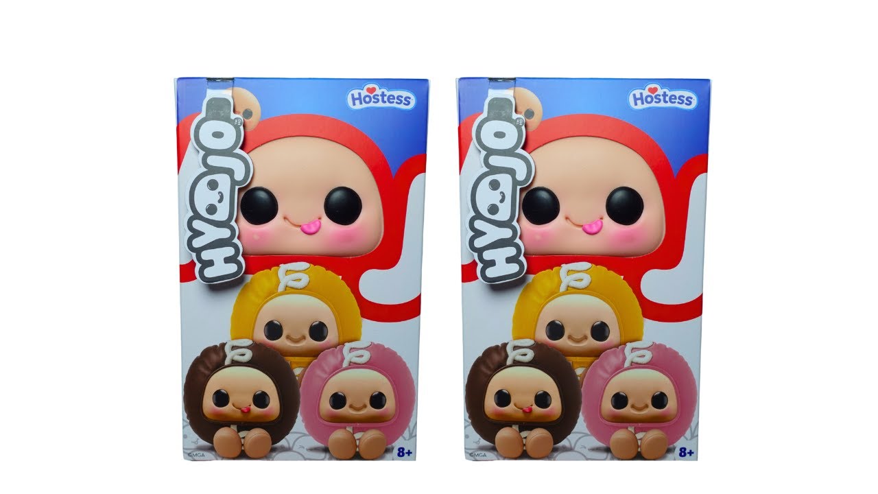 Распаковка коллекционной плюшевой игрушки Hyojo Hostess Cupcakes из серии 1 "Слепой набор" от Hos...