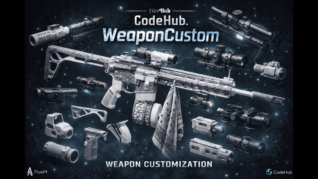 Fivem Weapon Script | CodeHub.WeaponCustom