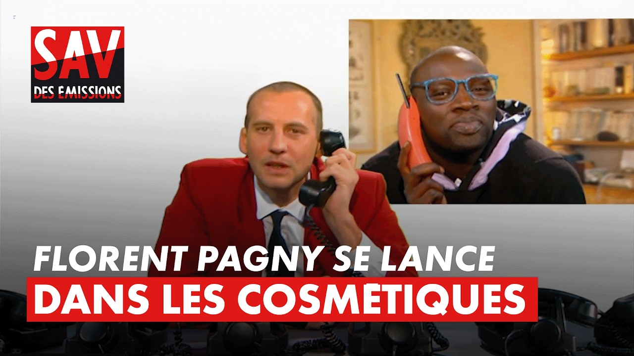 Florent Pagny lance une crème anti-rides.- Le S.A.V. des émissions - 2009 - CANAL+