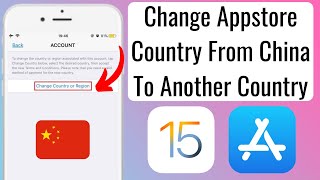 How to Change Appstore Country or Region From China To Another Country Appstore Region Change iPhone screenshot 2