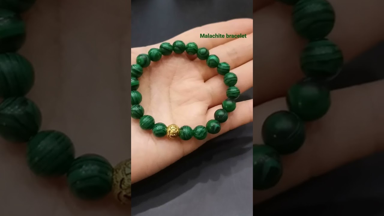 Malachite bracelet