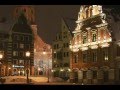 Вечерняя Рига зимой (Riga in winter at night)