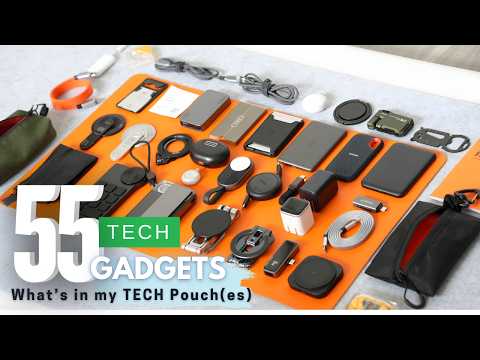 What's in my Tech Pouch? 55 Gadgets for Travel & EDC
