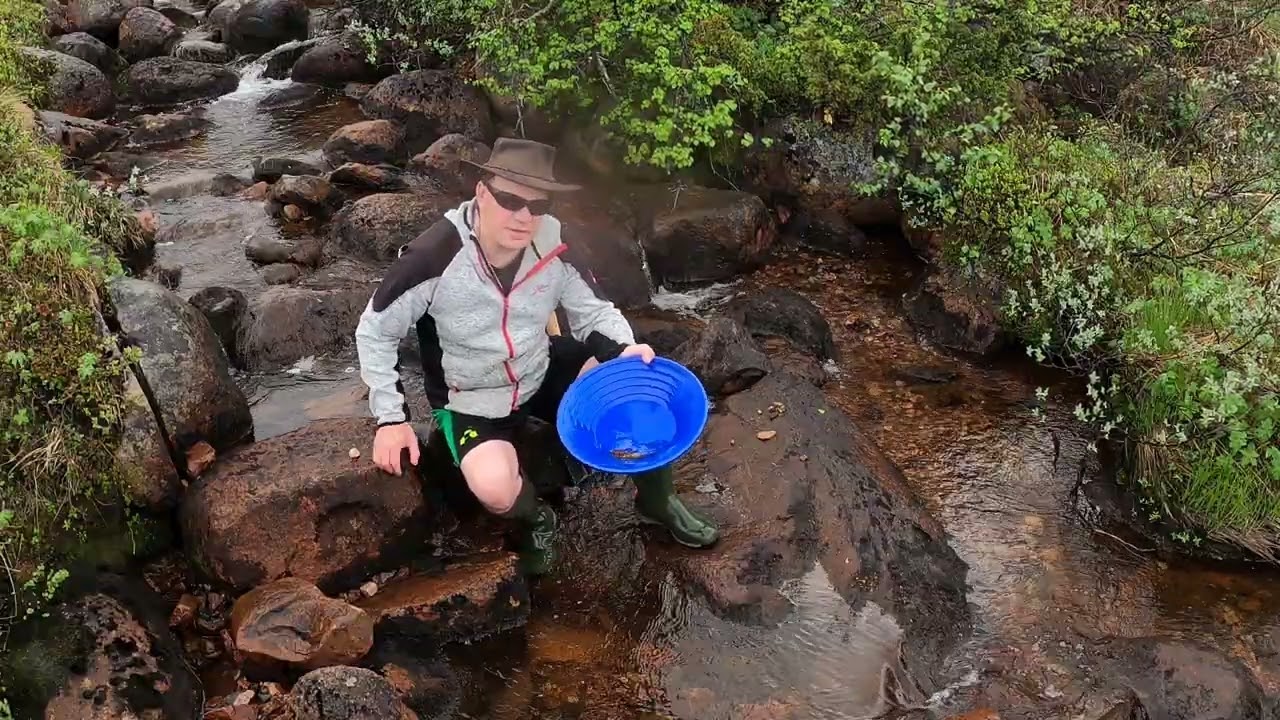 Avslöjar knepen, hur du hittar guld i en bäck, och vart !