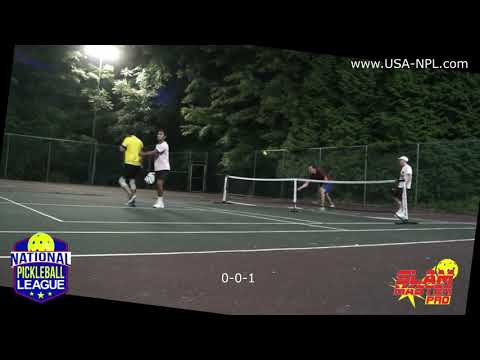 Official NPL™ National Pickleball League™ Game 7/2/23 JOIN PLAY www.USA-NPL.com Sponsor SLAM MASTER