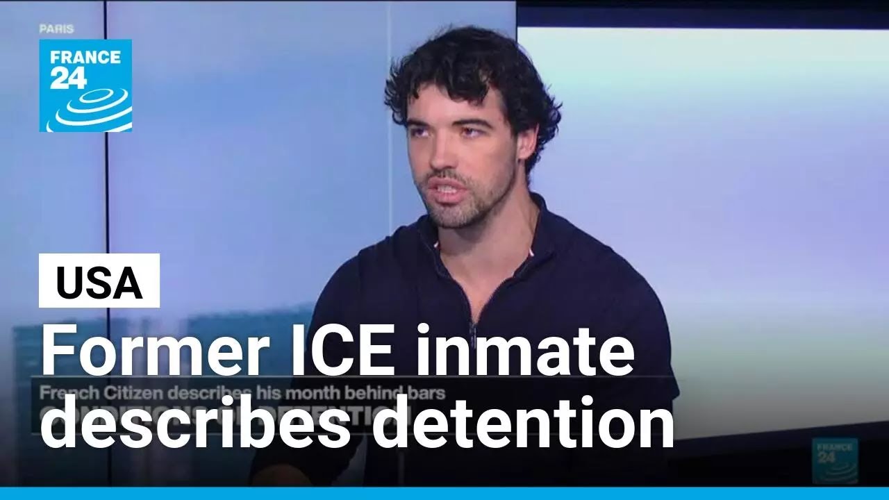 Former ICE inmate speaks to FRANCE 24 about detention conditions • FRANCE 24 English