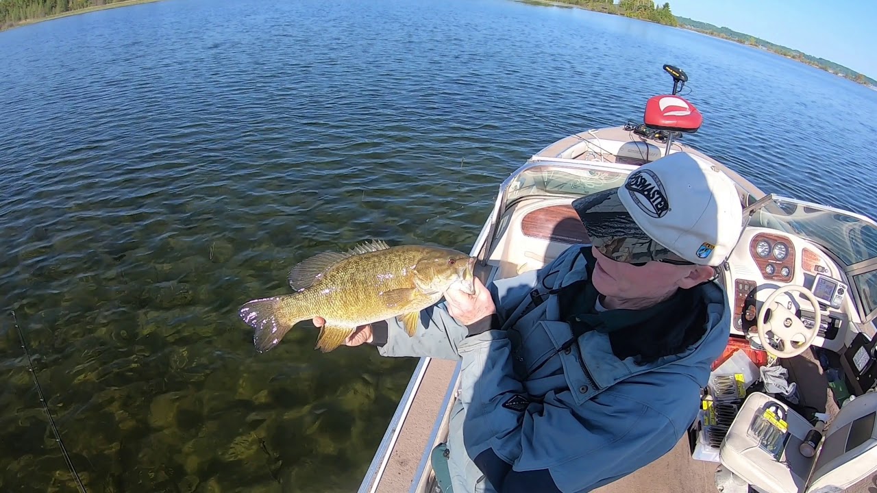 Grand Traverse Bay Smallmouth Bass Fishing (Using  A Drone to Locate Fish)