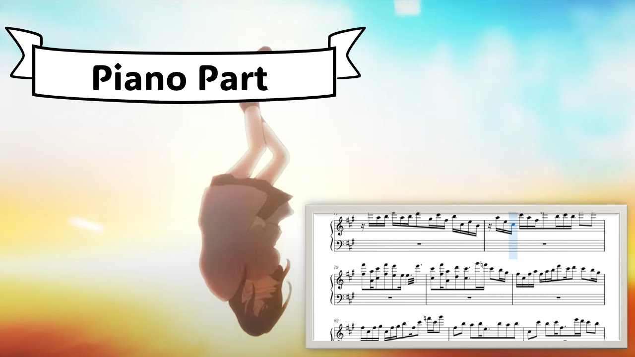 【月詠み】『生きるよすが』のピアノパート採譜してみた【（耳コピ）】