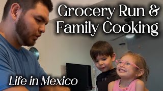 We Turned a Grocery Run Into a Family Cooking Vlog 😂 