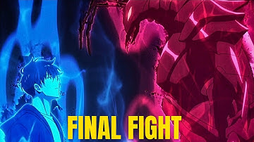 Jinwoo Vs Beru (ant king) | Solo Leveling season 2 | Final Fight | AMV EDIT
