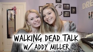 ZOMBIE TALK WITH THE WALKING DEAD'S ADDY MILLER- Caroline Dare